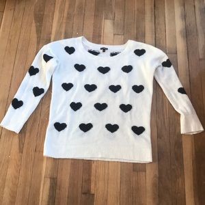 Express Heart Sweater